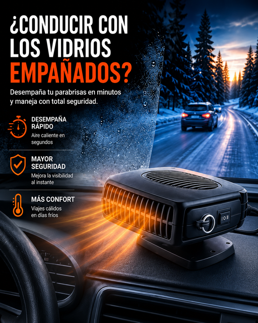AutoHeat Clear - Mejor visibilidad o auto cálido, tú eliges cómo hacer tus mañanas más cómodas.