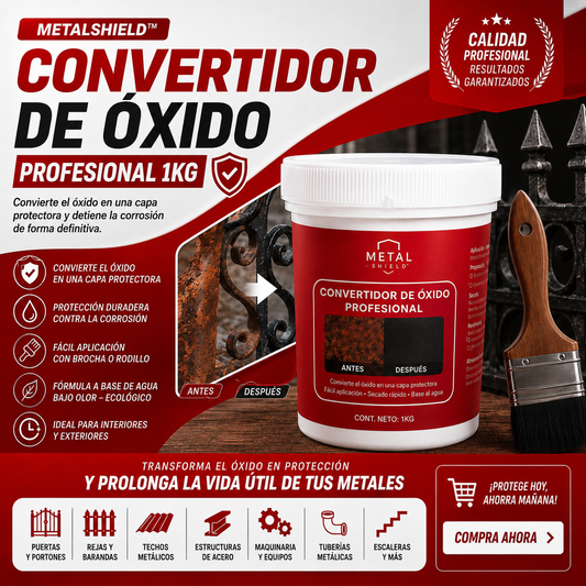 MetalShield™ Convertidor de Óxido Profesional 1KG