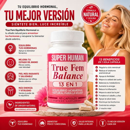 TRUE FEM EQUILIBRIO HORMONAL 60 CAP