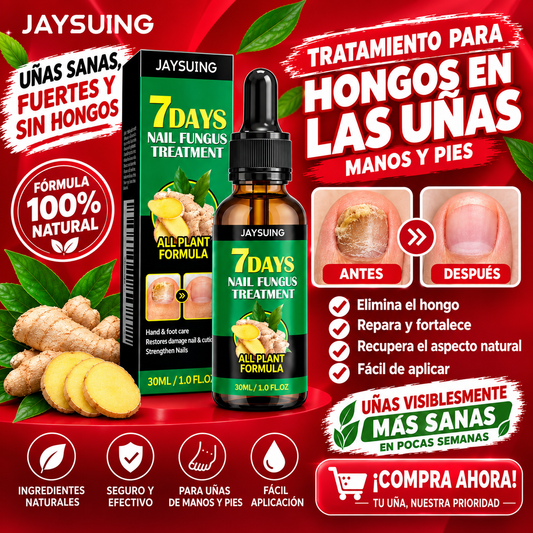 Nail Detox 7- Serum Para Homgos De Las Uñas